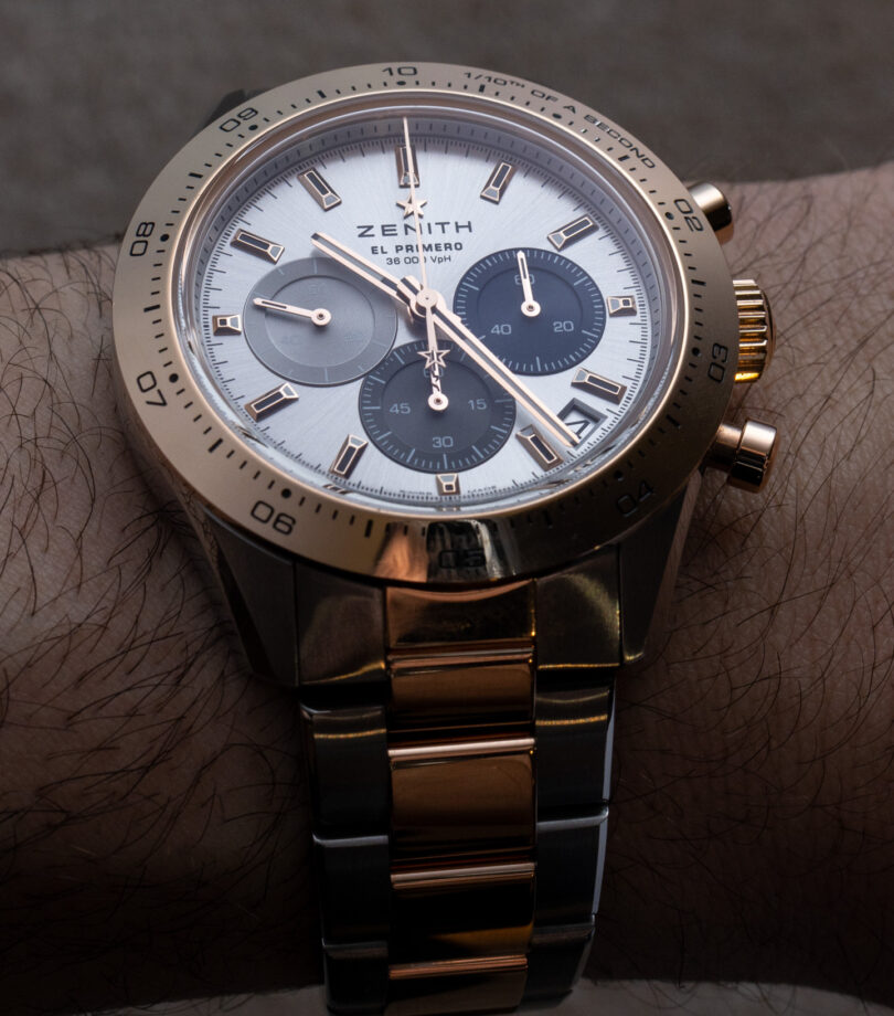 Hands-On: Zenith Chronomaster Sport Gold Watches | aBlogtoWatch
