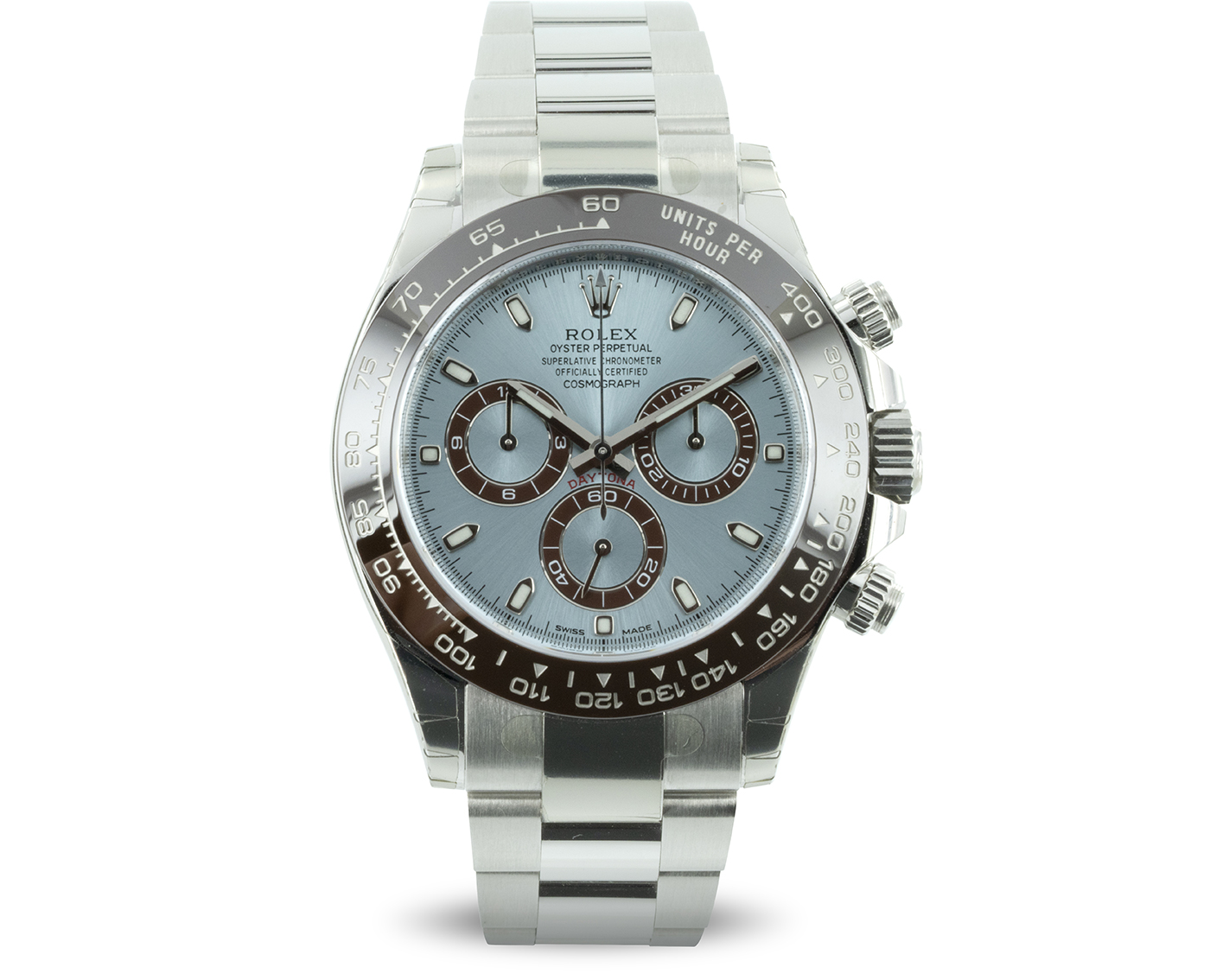 The first platinum Daytona Ref. 116506, introduced in 2013. 