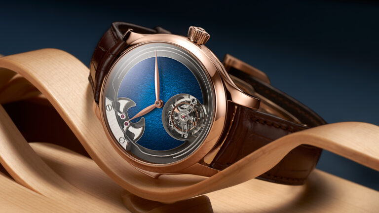 H. Moser & Cie. Debuts Limited-Edition Endeavour Concept Minute Repeater Tourbillon Aqua Blue Watch