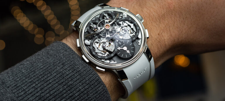 Hands-On: MB&F Legacy Machine Sequential EVO Blew My Chronograph-Loving Mind