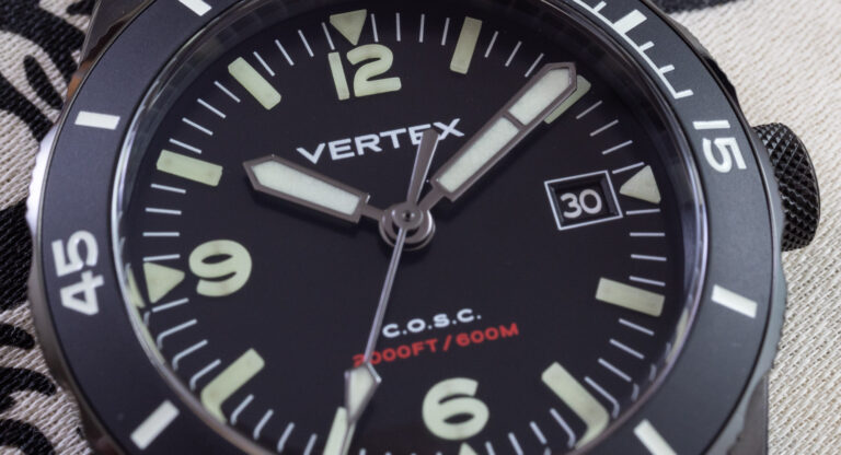 Watch Review: Vertex M60 AquaLion ISO-Certified Diver