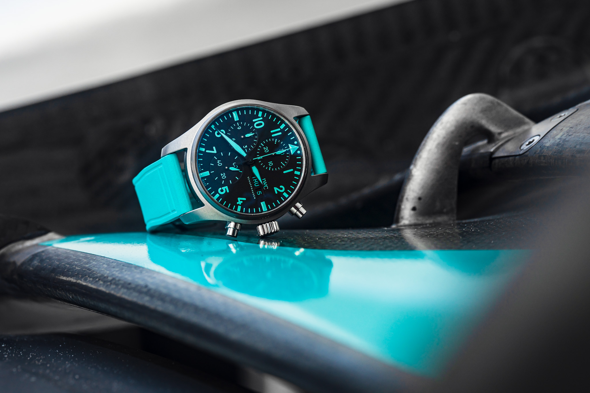 Watch-Spotting In The Grandstands With IWC At The 2022 Miami F1 Grand Prix aBlogtoWatch