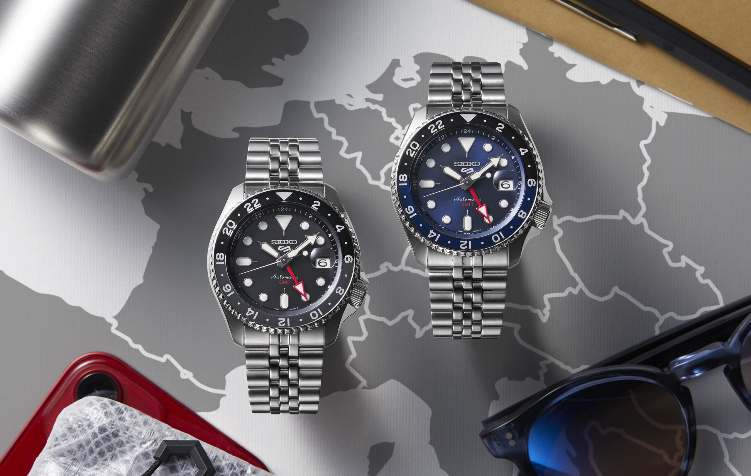 First Look: The Seiko 5 Sports GMT Is The Sub-$500 Travel Watch We Can't  Wait To See | aBlogtoWatch