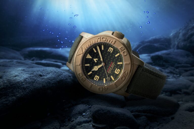 The UNDONE Aquaman Pays Tribute To The Protector Of The Deep With A Bronze-Cased Dive Watch