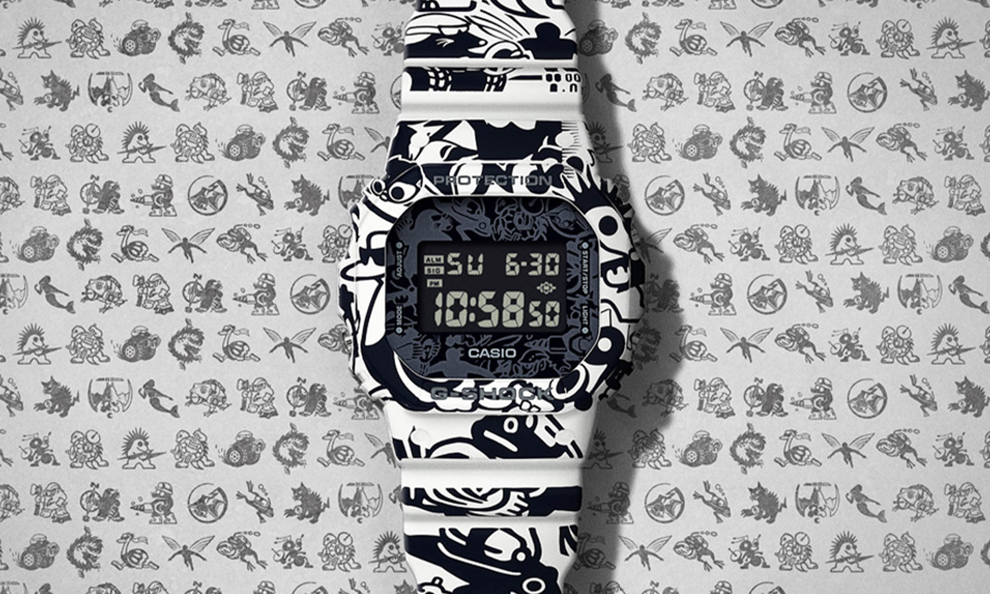 Casio G-Shock Debuts The DW5600GU-7 'G-Shock Universe' Watch aBlogtoWatch