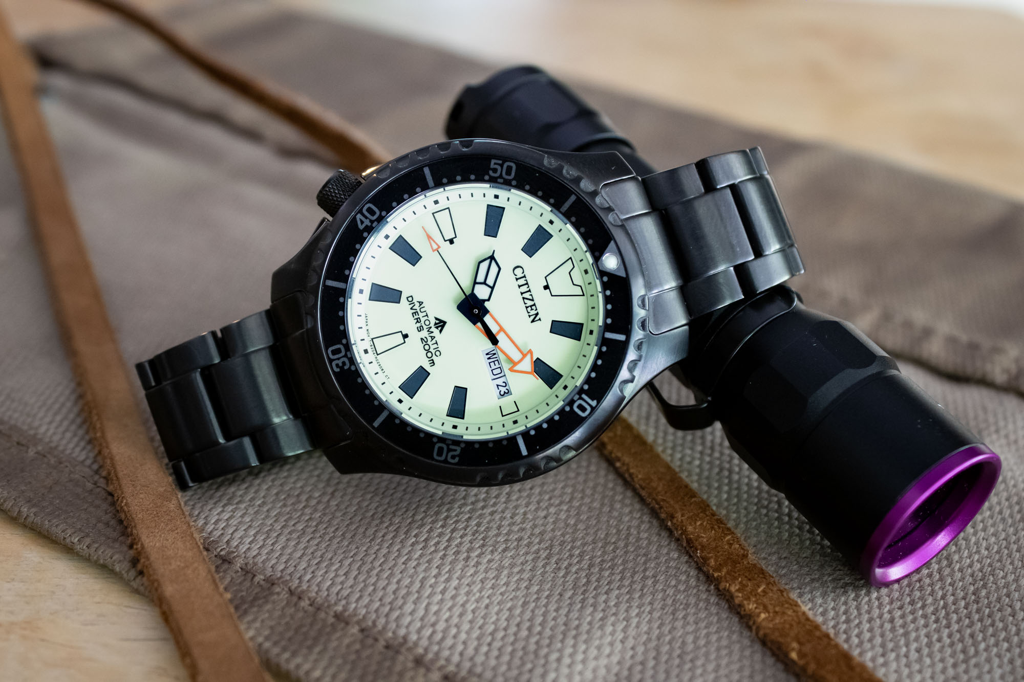 Hands-On: Citizen Promaster Dive Watch Automatic NY0155-58X | aBlogtoWatch