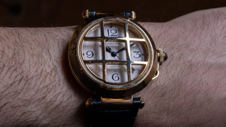 Hands-On: Cartier Pasha With Removable Grille Watch