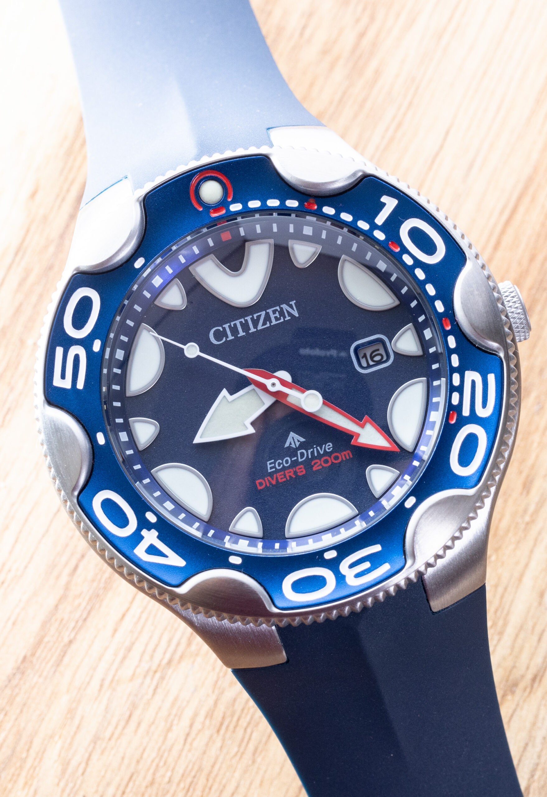 Citizen Eco-Drive Promaster Dive Watch Orca with Black Dial and Rubber  Strap #BN0230-04E