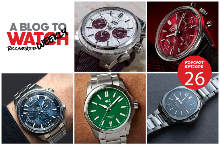 Is Instagram Ruining Watch Collecting" New Releases From Tag Heuer, Parmigiani Fleurier, Jaeger LeCoultre, Christopher Ward And Speake-Marin, Plus A Surprise Interview With Barry Cohen From ProTek Watches