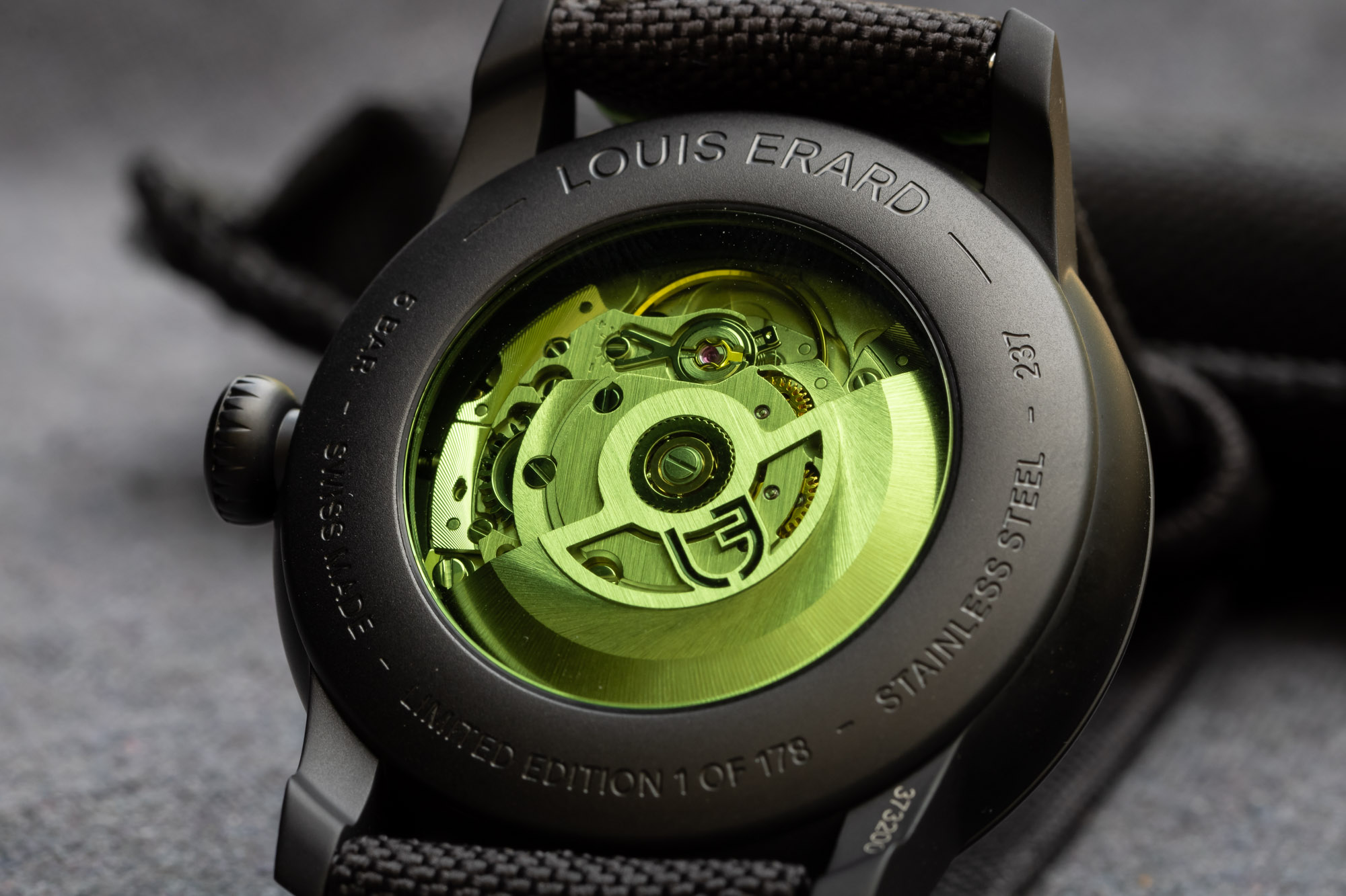 Watch Lust: Louis Erard Regulator w/ Power Reserve in Black