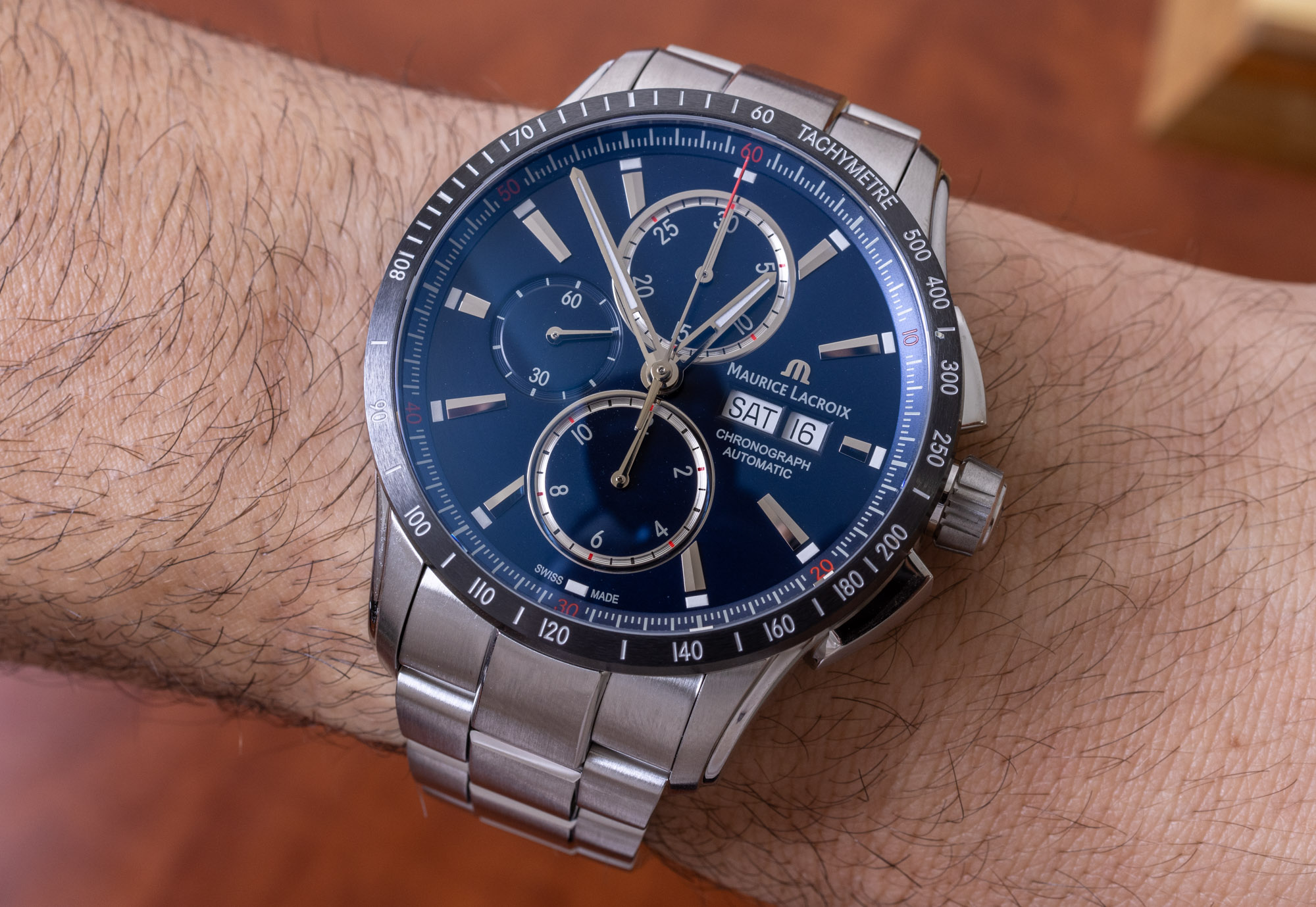 Watch Review: Maurice Lacroix PONTOS S Chronograph 43mm | aBlogtoWatch