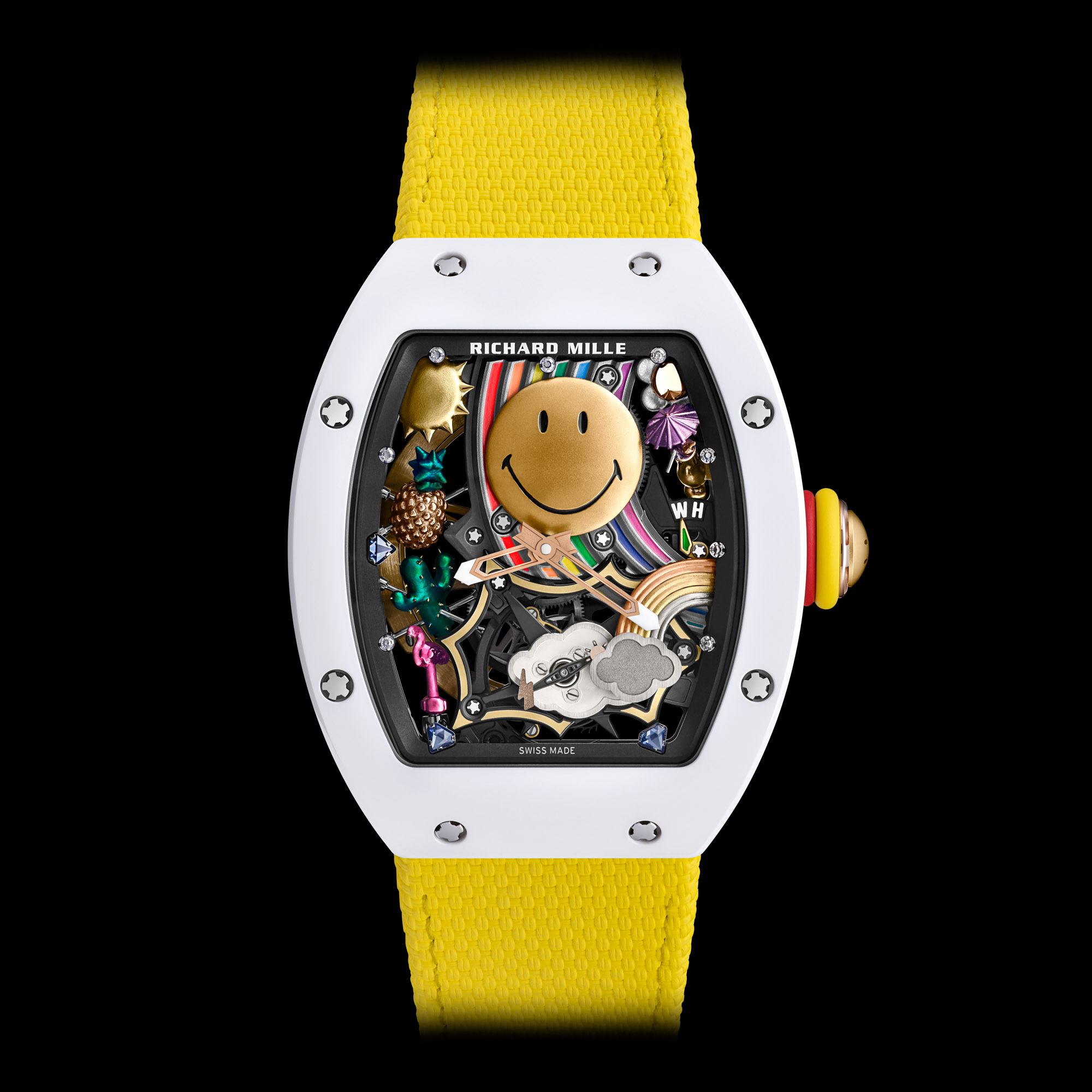 Richard Mille Debuts The Million-Dollar-Plus RM 88 Automatic Tourbillon  Smiley Watch | aBlogtoWatch