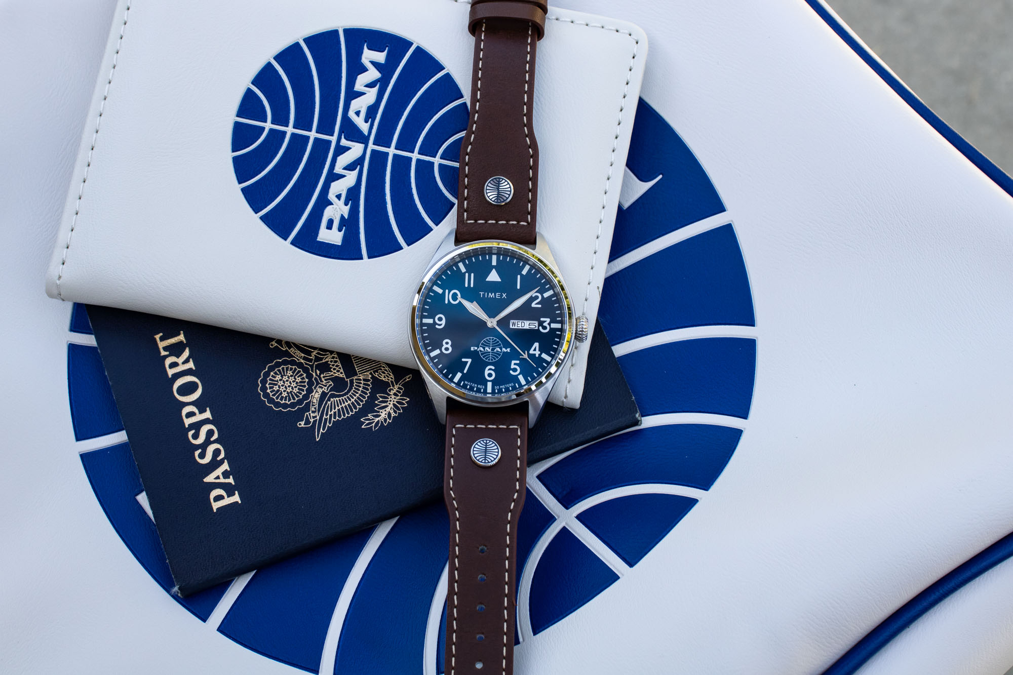 Hands-On: Timex x Pan Am Day-Date Watch | aBlogtoWatch