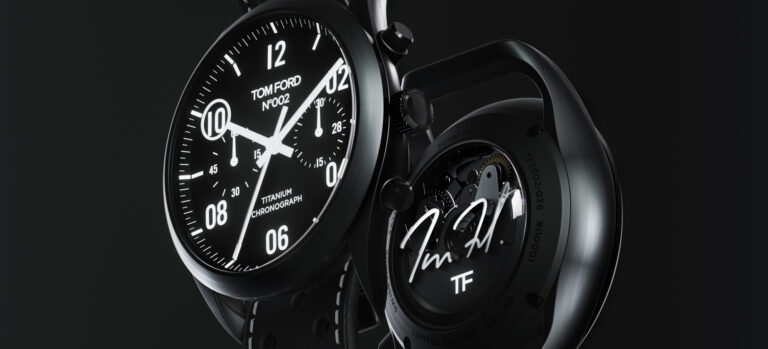 Tom Ford Debuts TF002 Limited-Edition Titanium Chronograph Watches ...