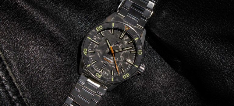Hands-On: Zelos Spearfish 40mm Diver ?Forged Carbon? Watch