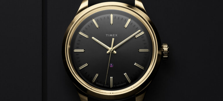 Timex Debuts New Giorgio Galli S1 38mm Automatic Watches In Black And Gold