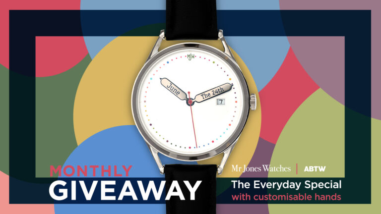 aBlogtoWatch Mr. Jones Watches The Everyday Special Watch Giveaway Winner Announced, Enter Now To Win In Our February Giveaway