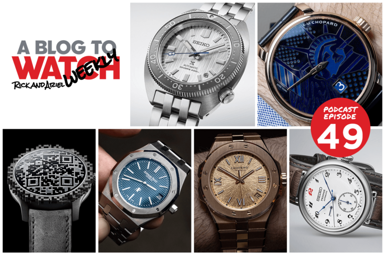 Is The MoonSwatch A Gimmicky Cash Grab", Moser’s Artsy Minecraft Watch, The Horological Price Is Right, And The Sexiest Daihatsu