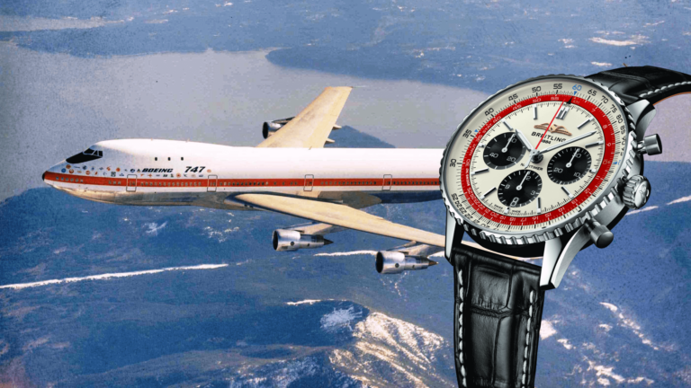 Breitling Marks The End Of The Iconic Boeing 747 With A Limited-Edition Navimitimer Watch