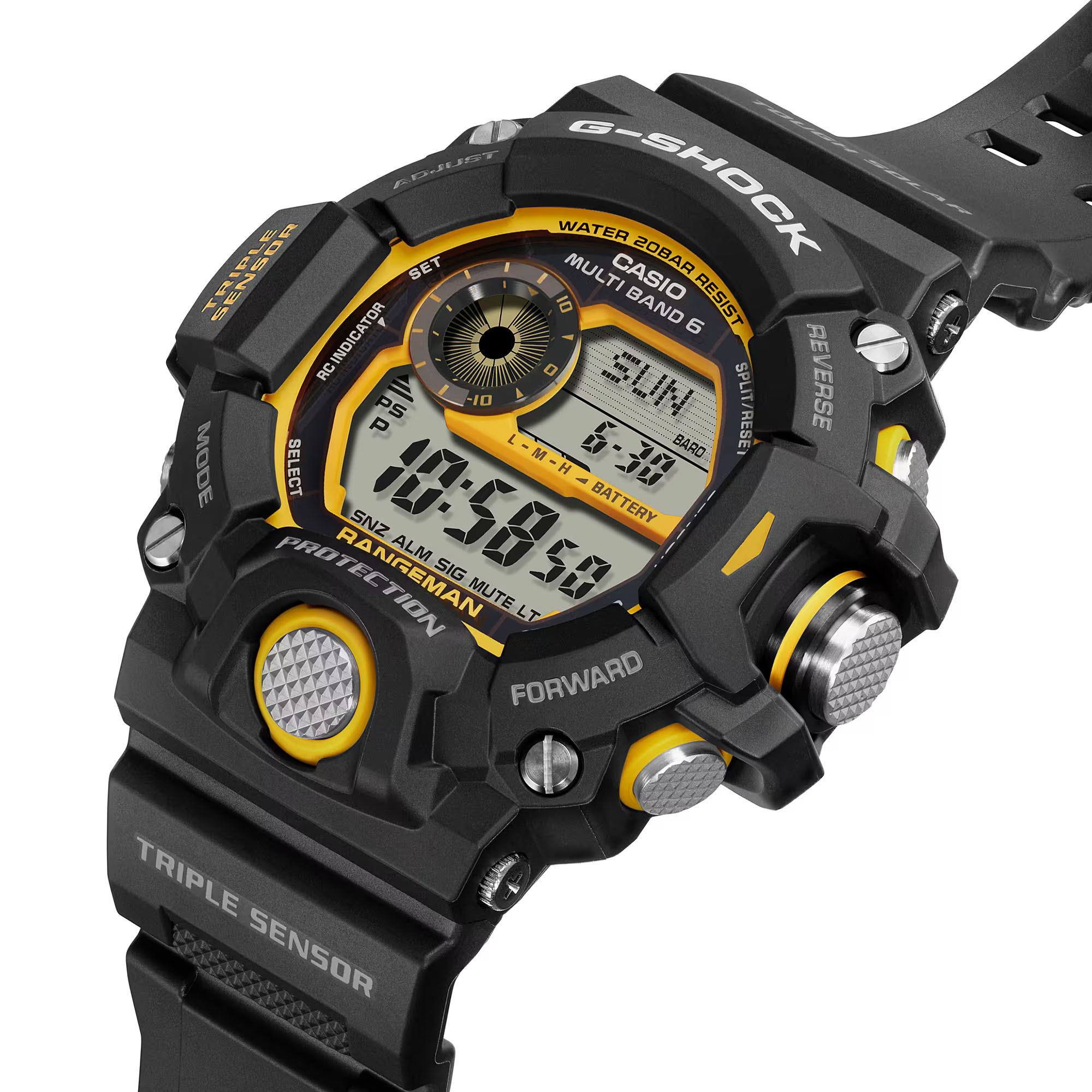 Casio G-Shock Master Of G Yellow Accent Series Watches Debut With