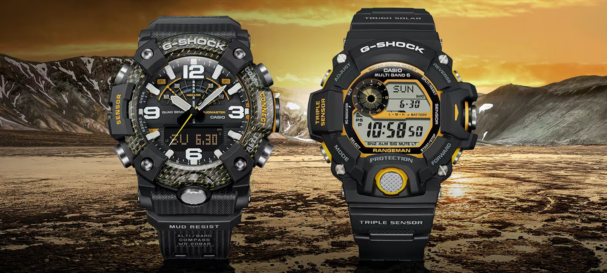 forum kylling forhåndsvisning Casio G-Shock Master Of G Yellow Accent Series Watches Debut With  GGB100Y-1A & GW9400Y-1 | aBlogtoWatch