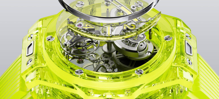 Hublot Unveils The Big Bang Tourbillon Automatic Neon Yellow SAXEM Watch