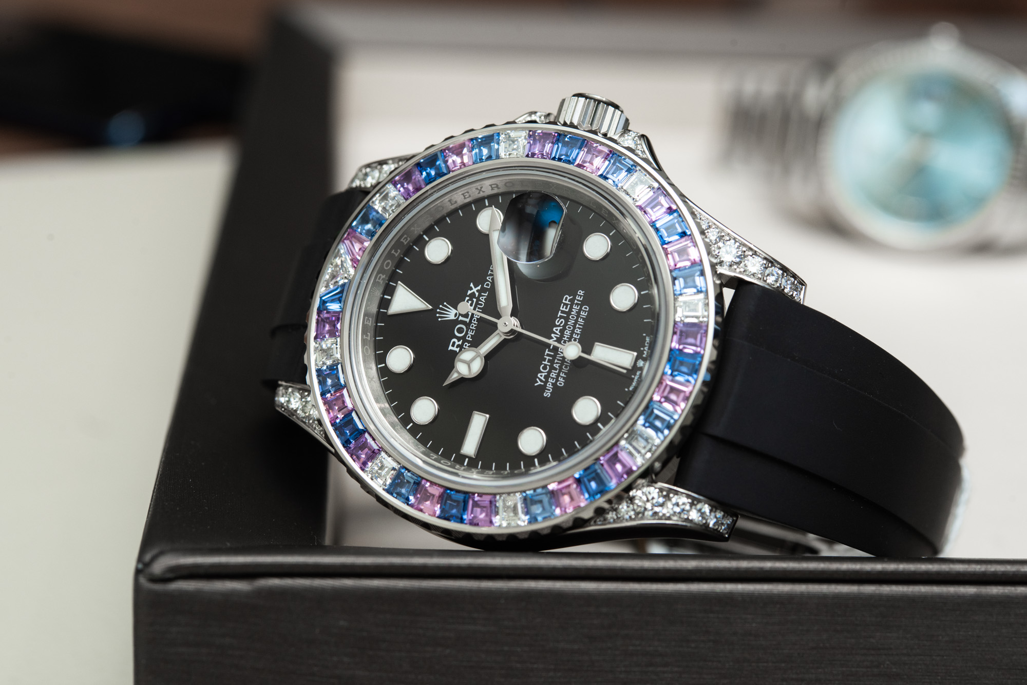 Hands-On: Rare Rolex Yacht-Master 40 Watch & A Case For The Gem 
