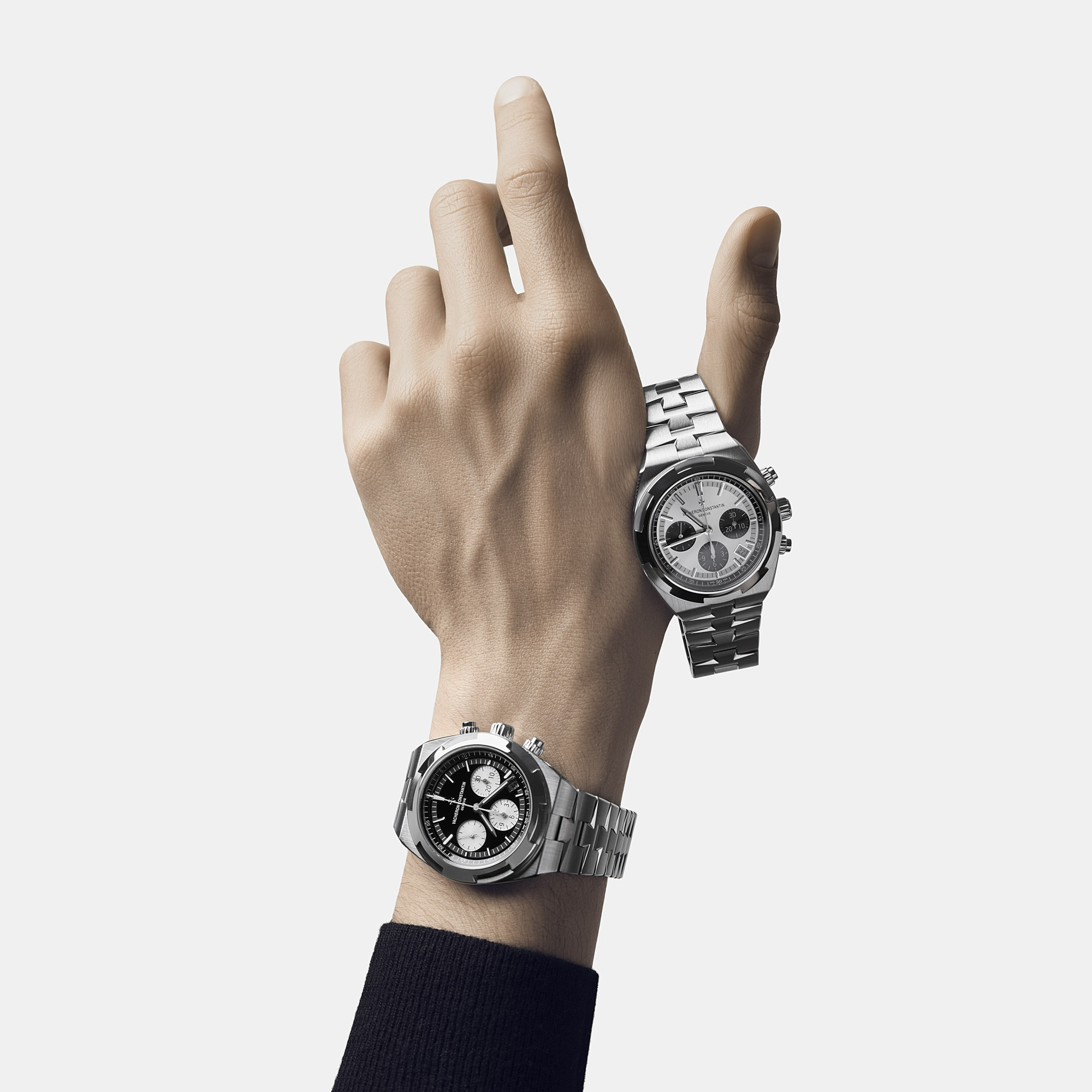 Vacheron Constantin Debuts The Panda Dial Overseas Chronograph Watch ...