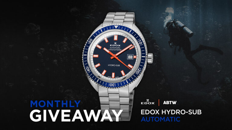 WATCH GIVEAWAY: Edox Hydro-Sub Automatic Chronometer Limited-Edition