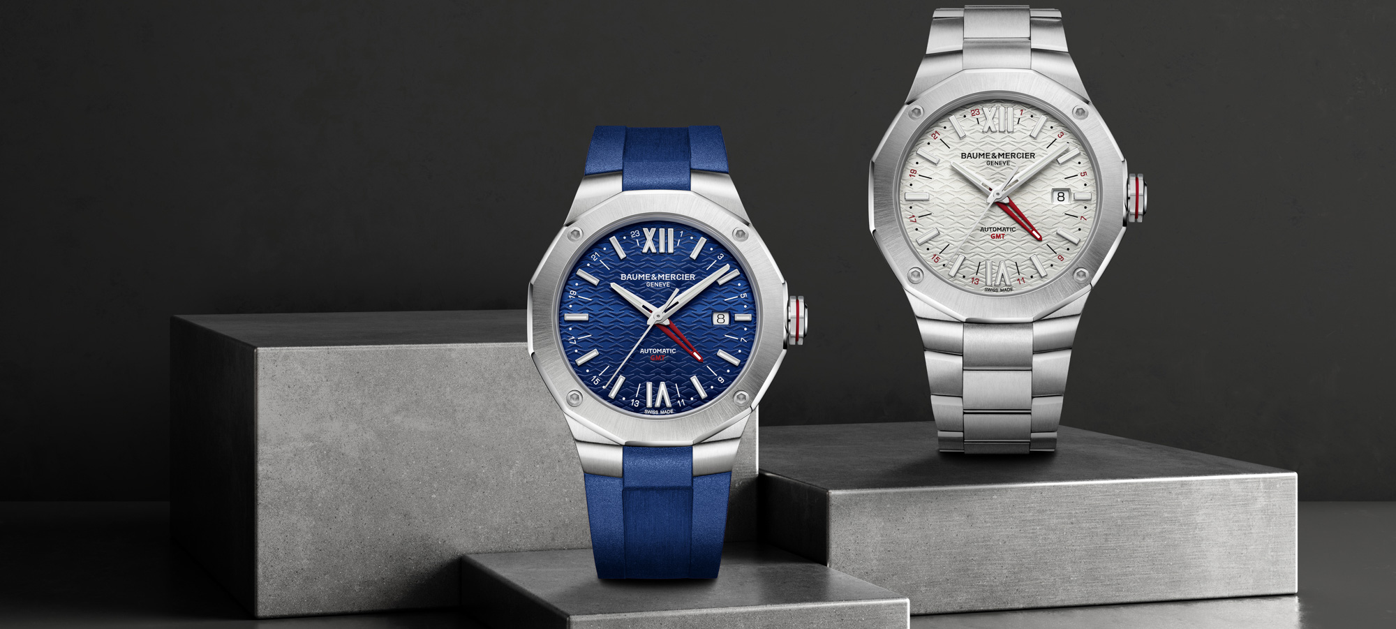 Baume & Mercier Adds A GMT To The Riviera Watch Collection