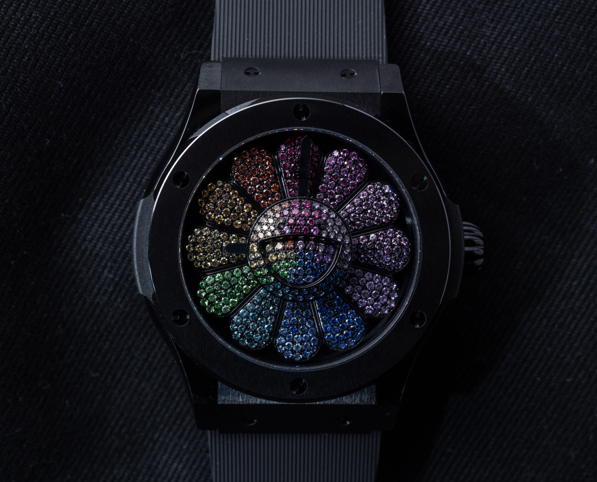 Hublot Debuts Limited-Edition Classic Fusion Takashi Murakami Sapphire  Rainbow Watch