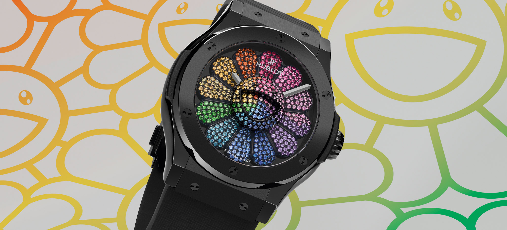 Takashi Murakami collaborates with Swiss watchmaker Hublot on a luxury  watch and NFT