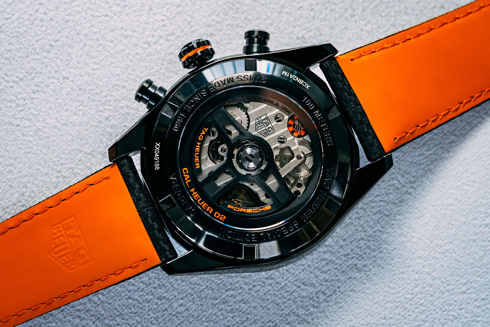 TAG Heuer Carrera Chronograph X Porsche Orange Racing - Superwatc