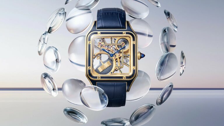 First Look: Cartier Takes Flight With A Trio Of Skeletonized Santos-Dumont Watches
