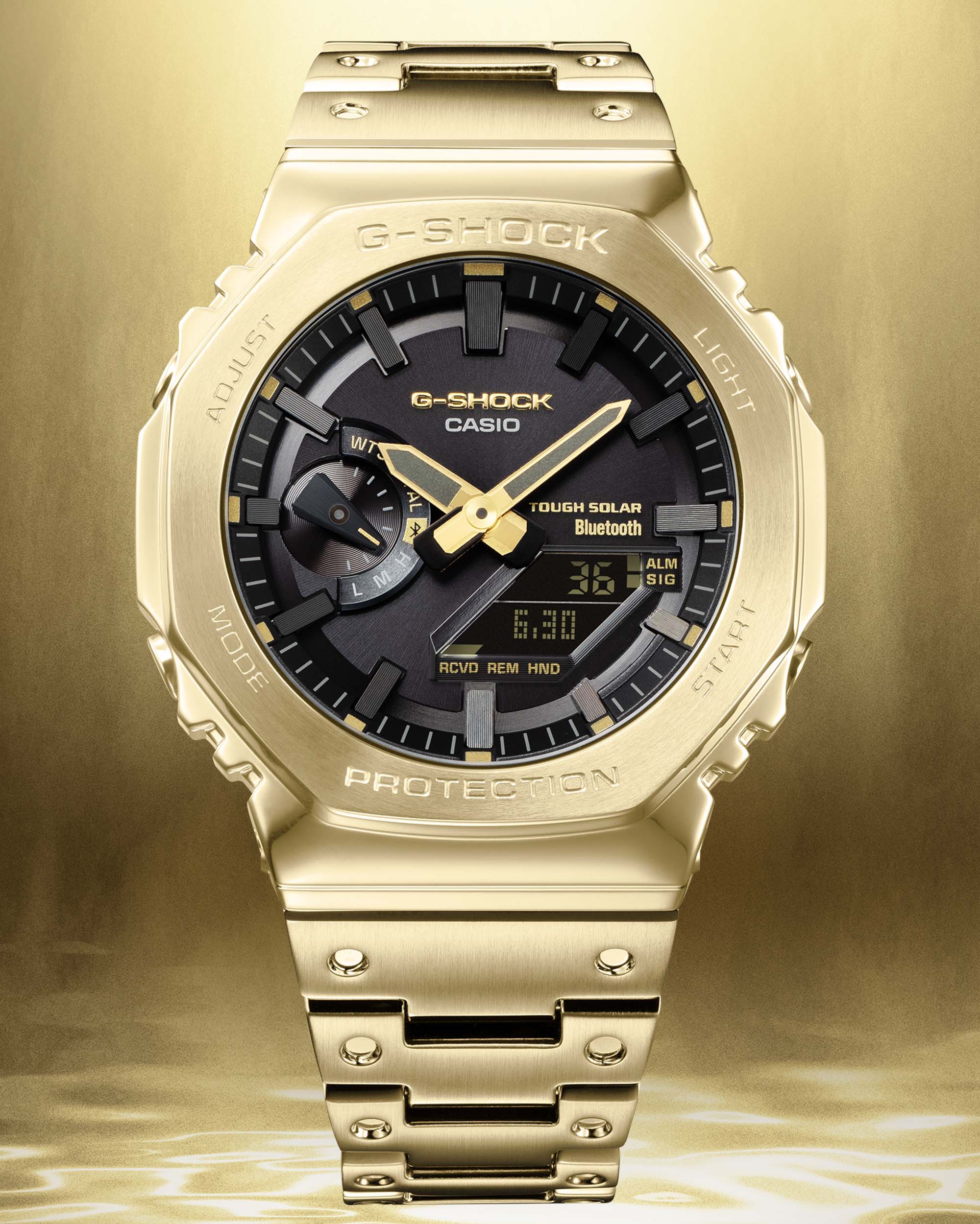 Look: G-Shock Its All-Gold With The GMB2100GD-9A Watch | aBlogtoWatch