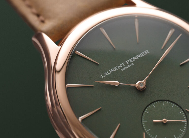 Laurent Ferrier Introduces The Classic And Square Micro-Rotor Watches In Evergreen 