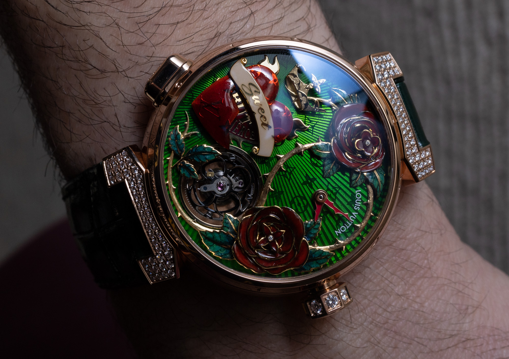 Louis Vuitton Tambour Fiery Heart Automata – The Watch Pages