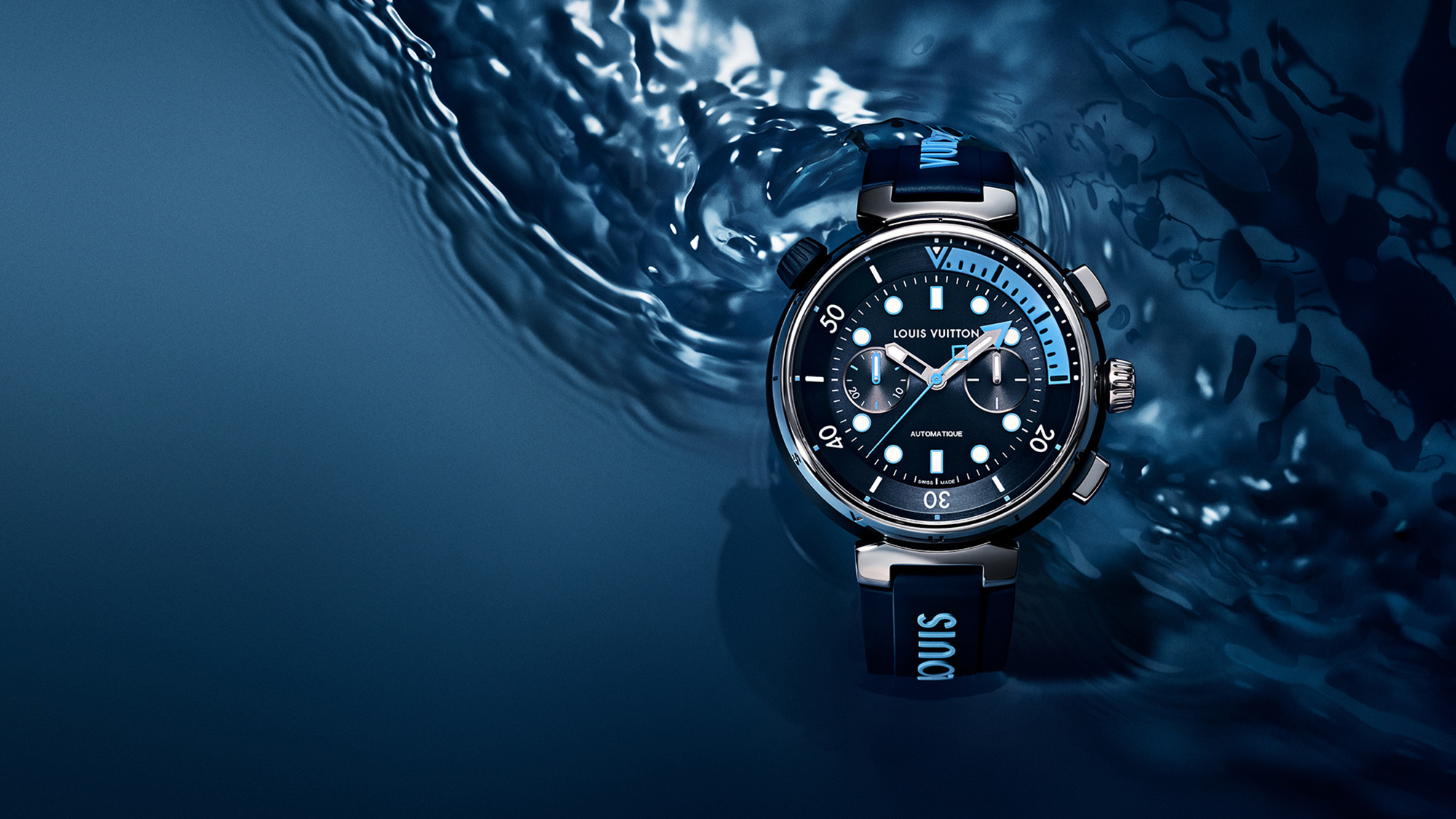 Louis Vuitton Adds a Chrono to Its Sporty Tambour Street Diver Watches