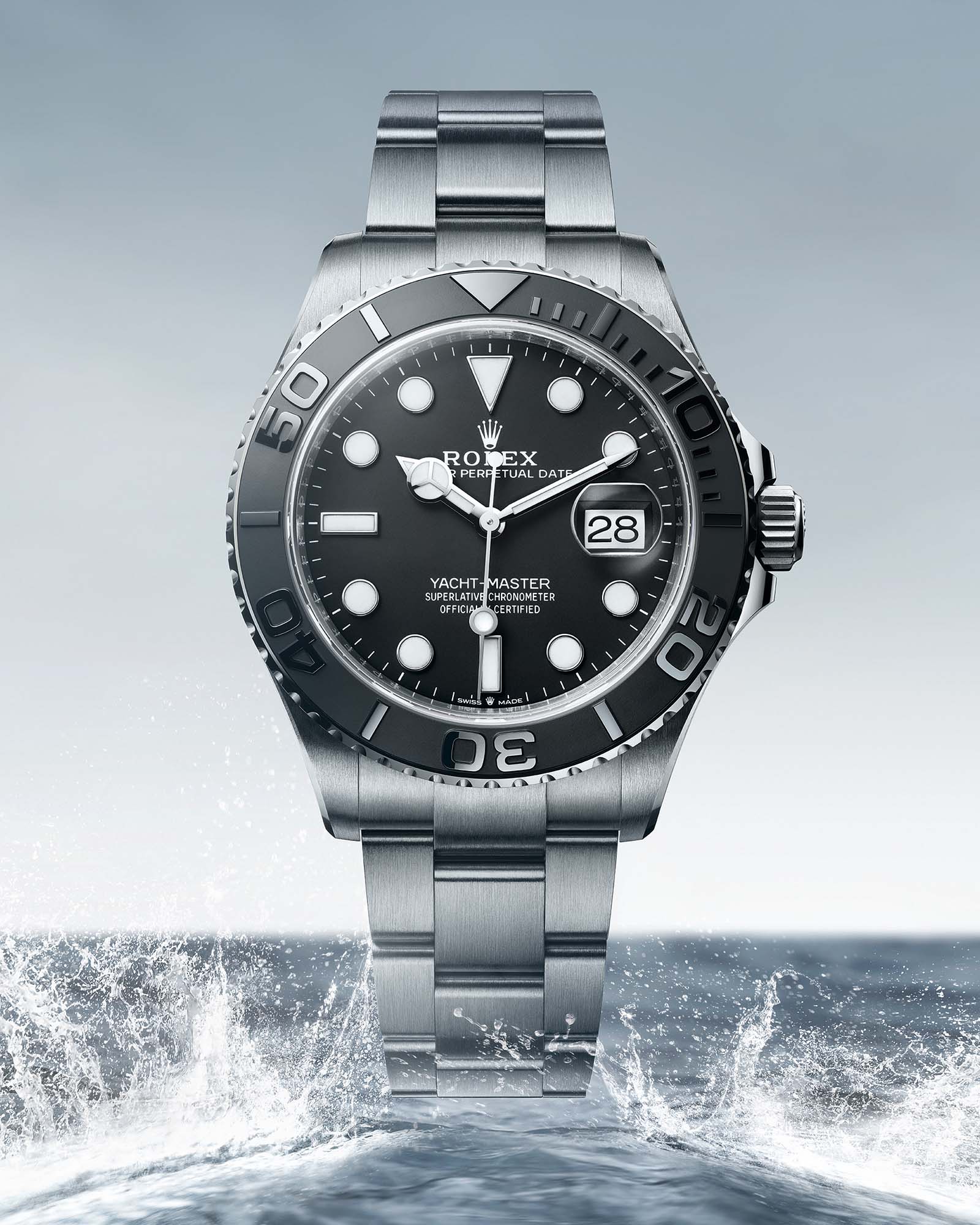 spil Serrated musikalsk First Look: Rolex Yacht-Master 42 Watch In RLX Titanium, Reference 226627 |  aBlogtoWatch