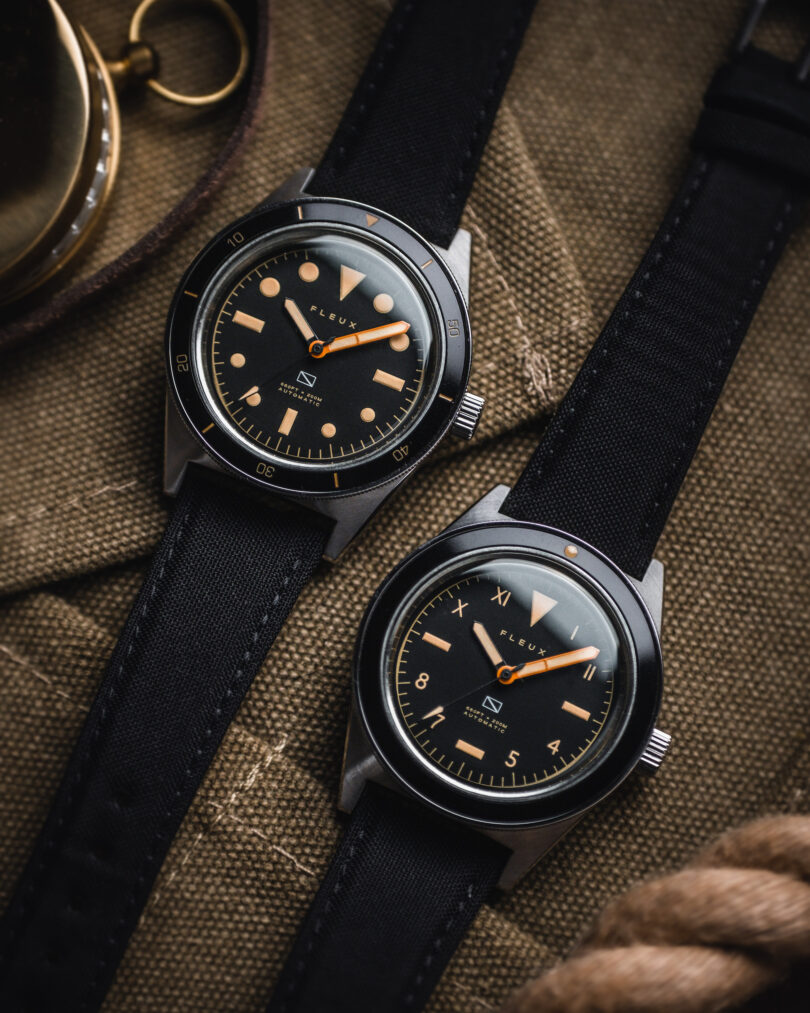 Fleux Makes Its Debut with FLX001 and FLX002 Skin Diver Watches ...