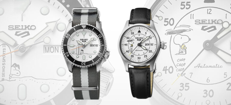 New Release: Seiko 5 Sports 55th Anniversary Peanuts Watches
