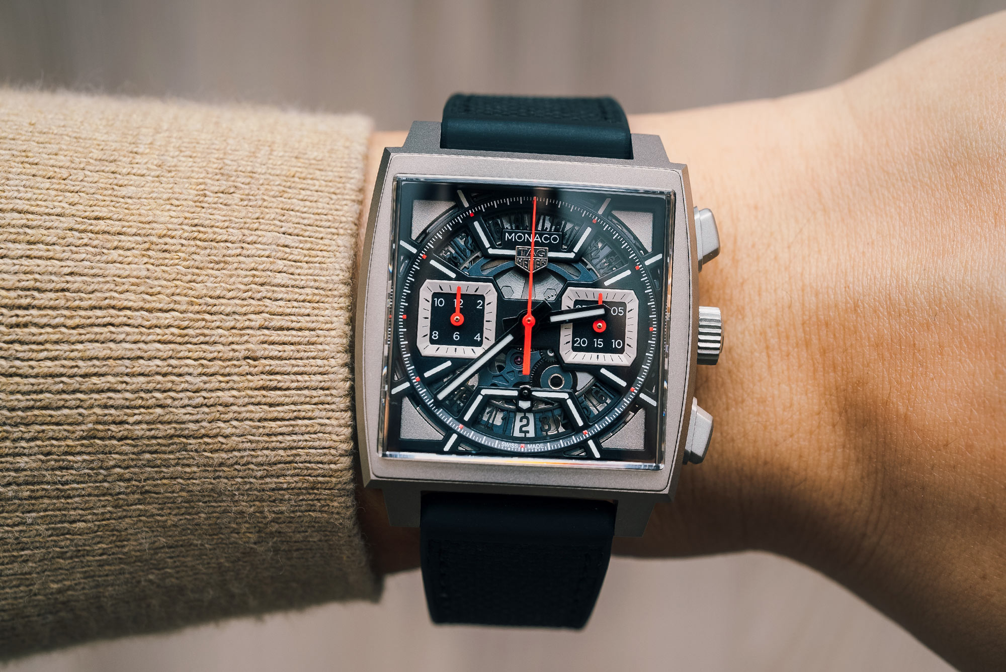 Hands-On Debut: Limited-Edition TAG Heuer Monaco Chronograph