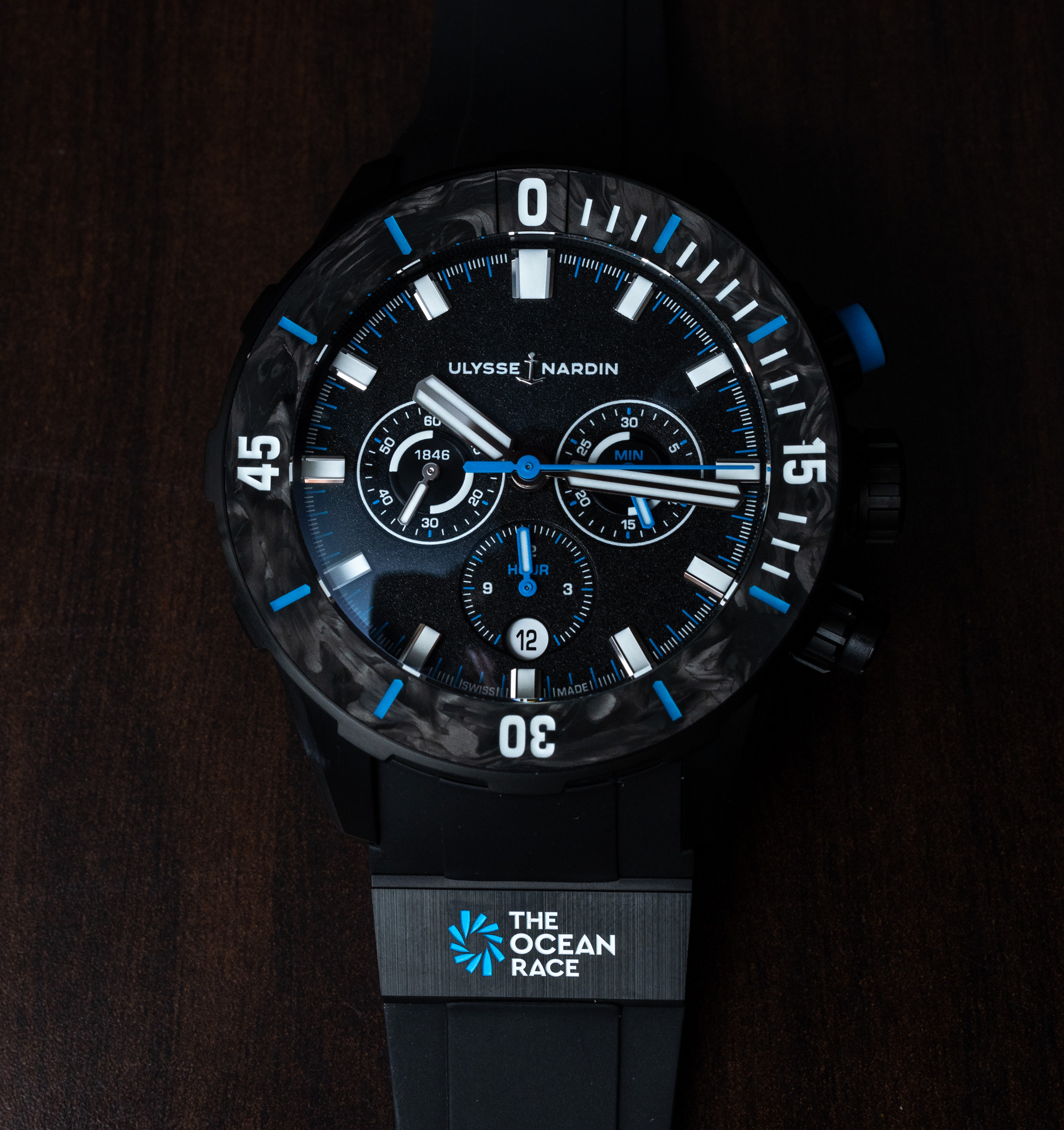 Hands-On Debut: Ulysse Nardin Presents The Ocean Race Diver Chronograph  Watch | aBlogtoWatch