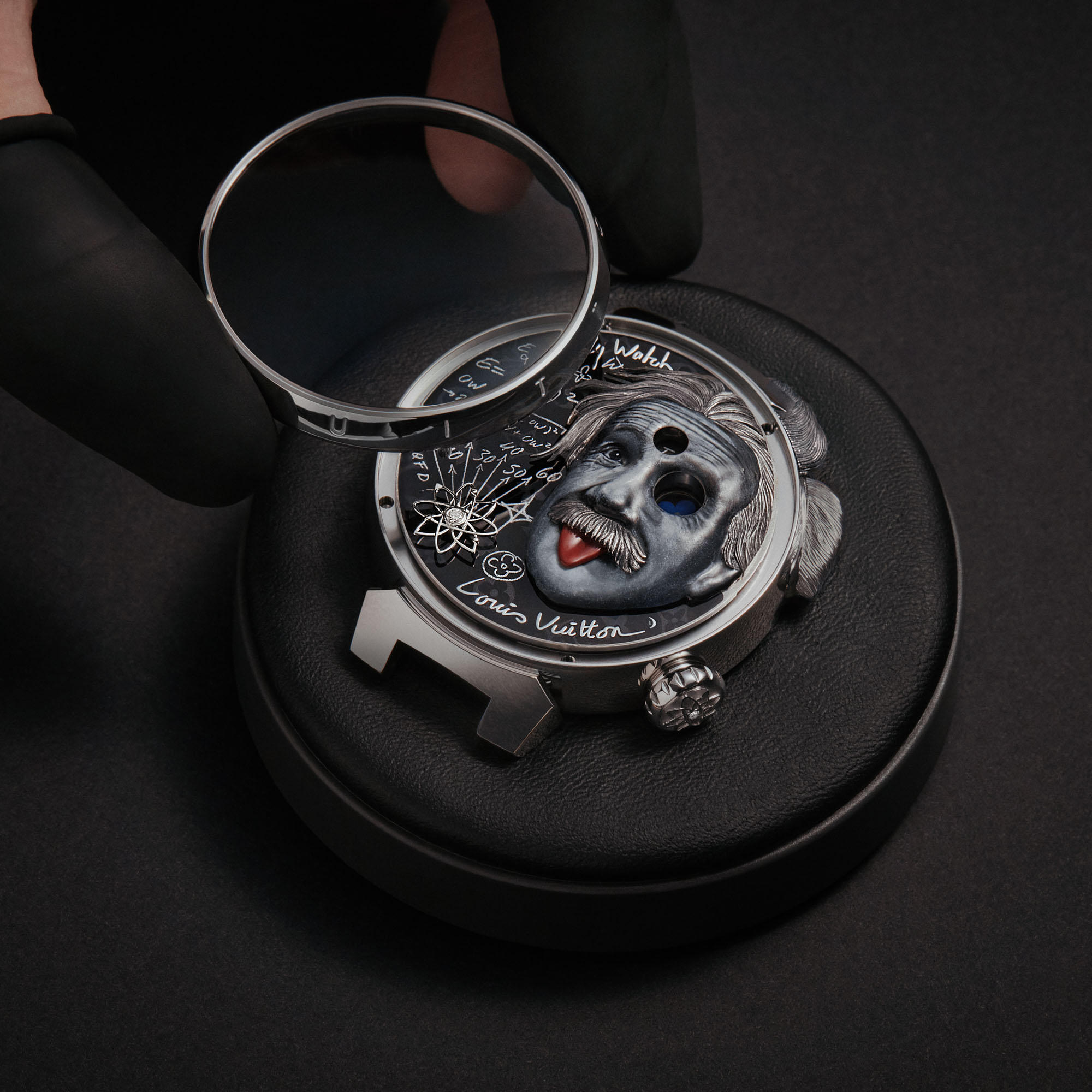Louis Vuitton: Louis Vuitton Presents Its New Tambour Fiery Heart Automata  Watch - Luxferity