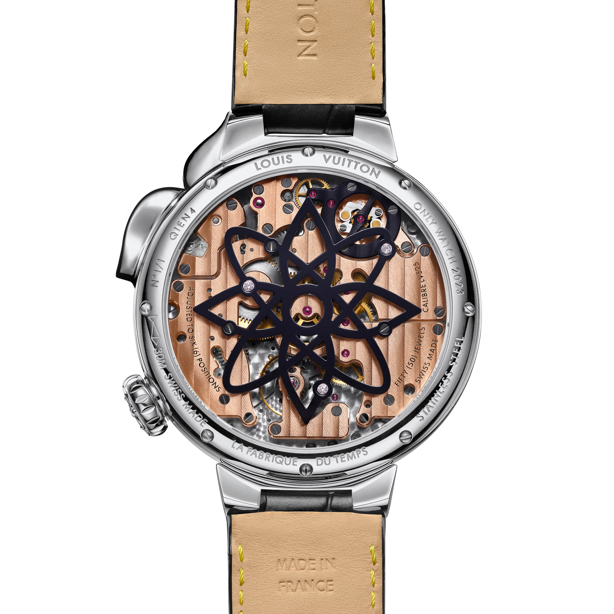 Louis Vuitton Tambour Monogram – QBBB95 – 2,990 USD – The Watch Pages