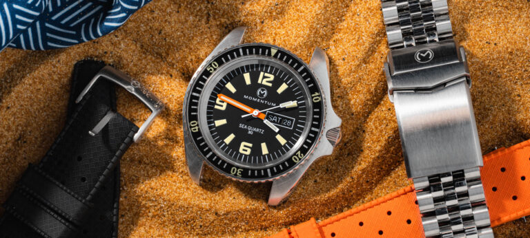 Watch Review: Momentum Sea Quartz 30 Brings ?80s Selleck Swagger To The Wrist