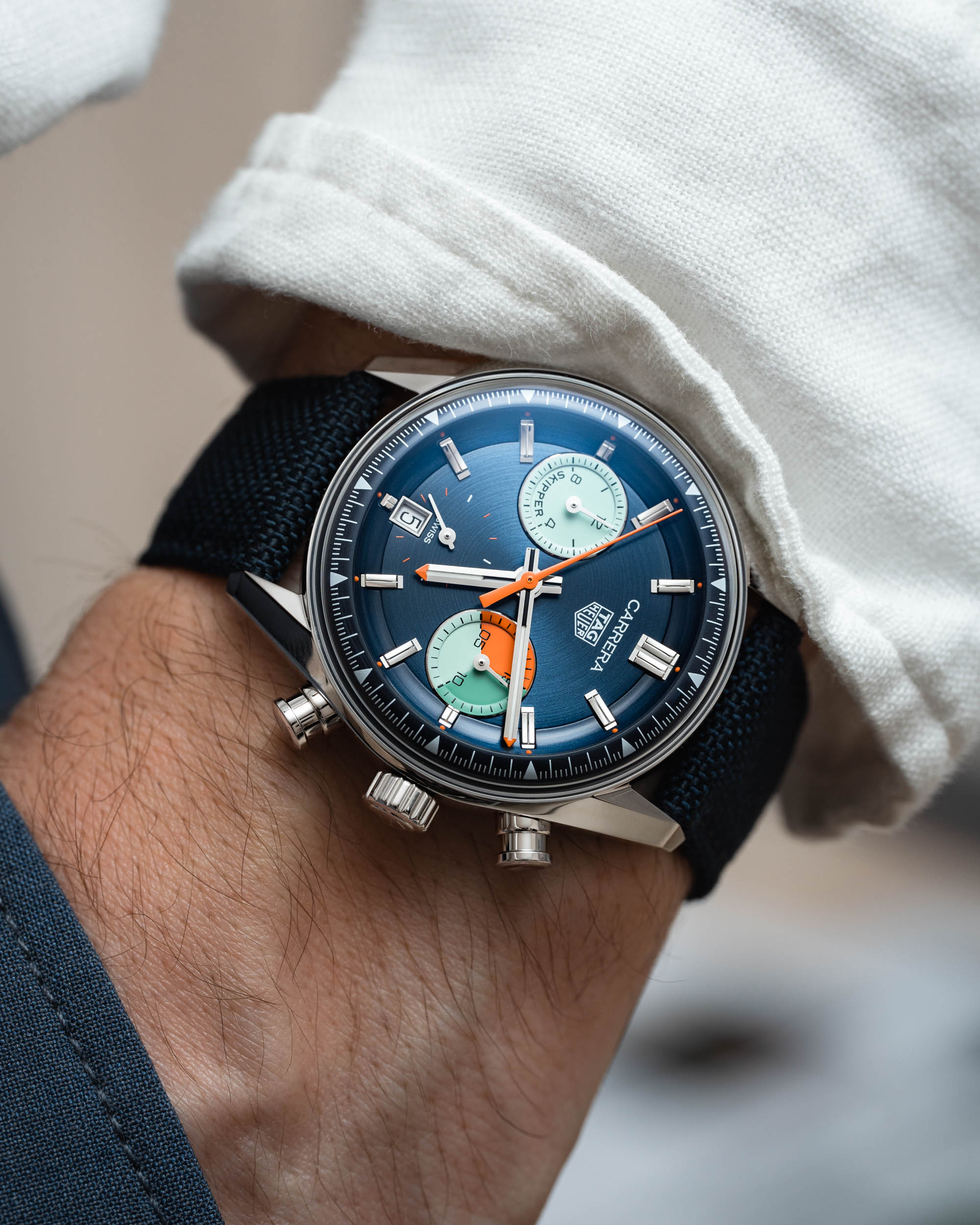 Hands-On Debut: TAG Heuer Carrera Skipper Watch
