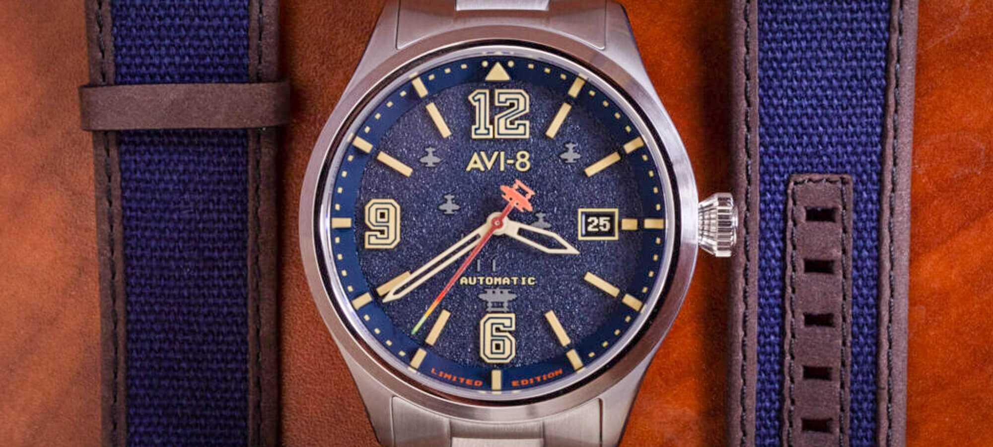 AVI-8 Flyboy Capcom 1942 Automatic Limited Edition