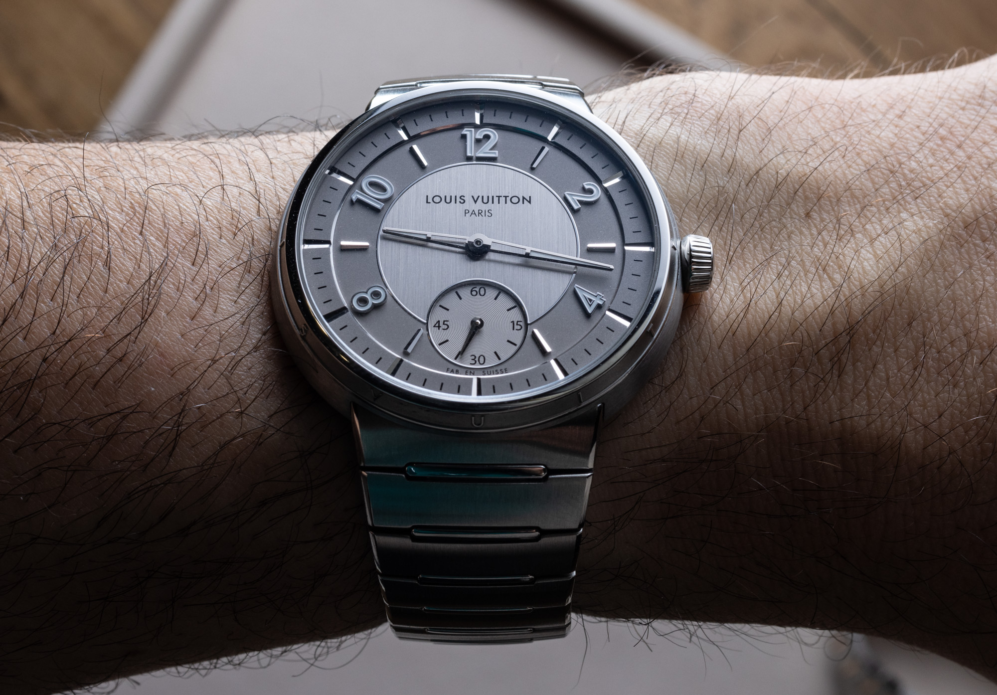The New Louis Vuitton Tambour Integrated Steel Sports Watch Review