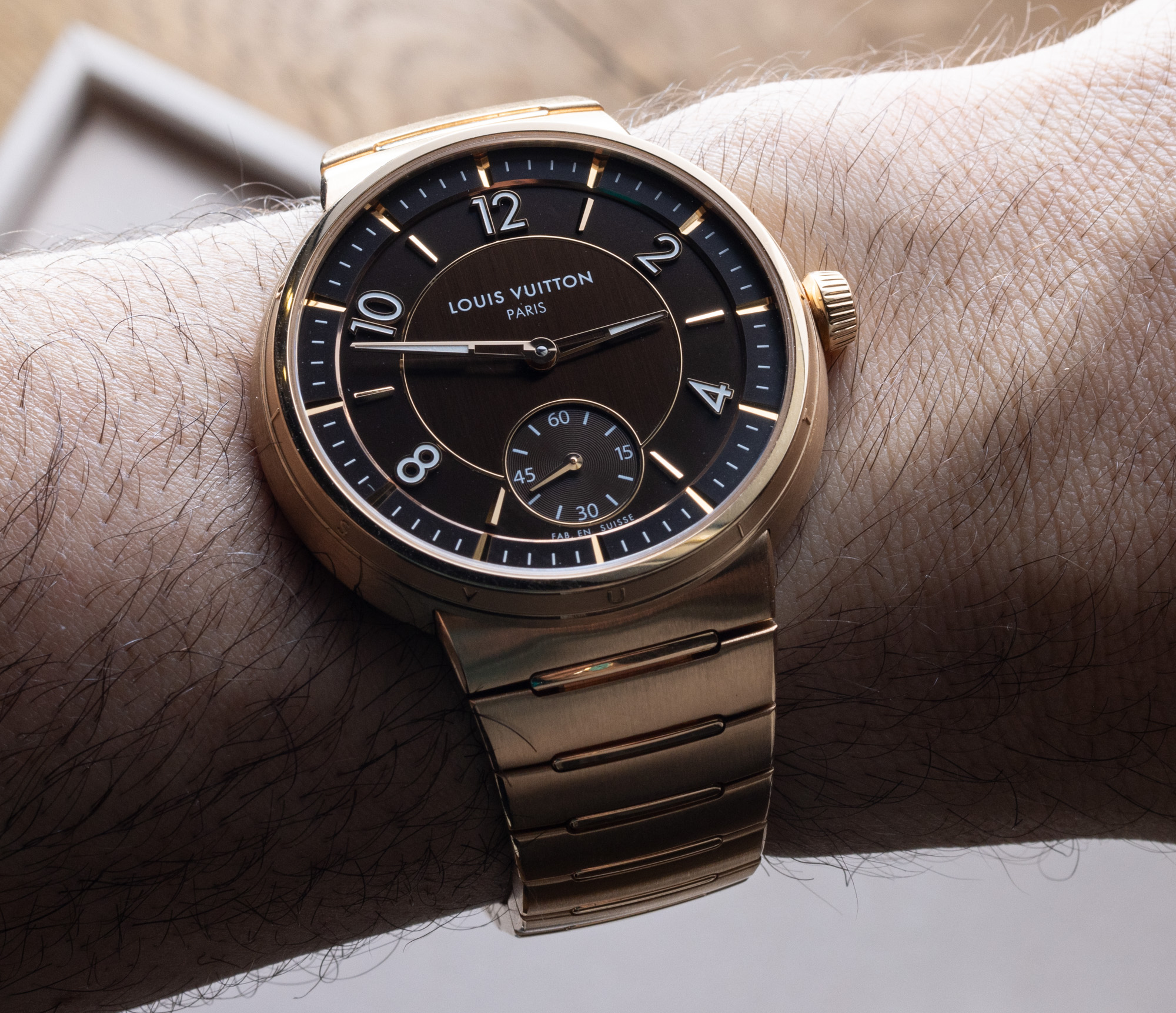 Louis Vuitton Paris Wrist Watch